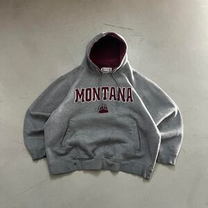 American-vintage Men's Grey Hoodie